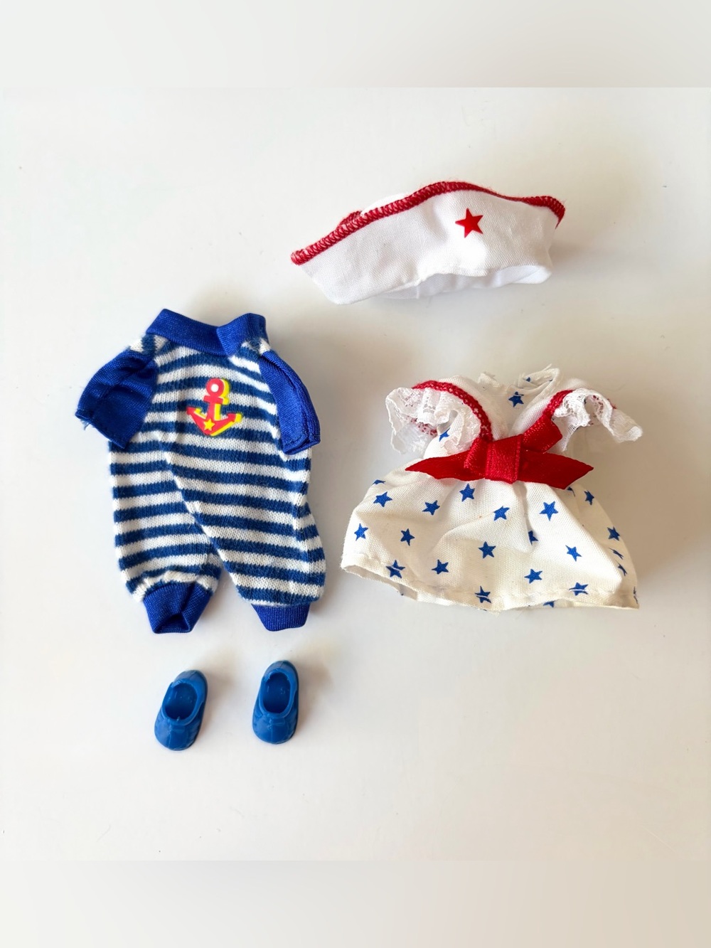 Barbie Kelly & Tommy doll clothes - nautical theme